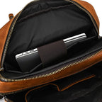 Balo Da Bò Sáp RETRO Chứa Laptop Đa Chức Năng BPL307