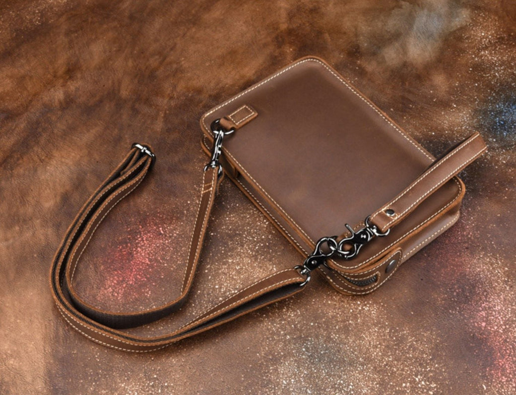 CLUTCH Cầm Tay & Đeo Chéo Da Thật RETRO SBM183