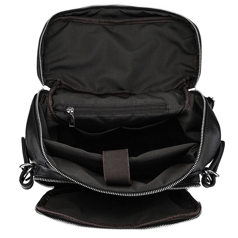 Balo Da Bò Thật RETRO Đựng Laptop & Du Lịch Đa Chức Năng BPL309