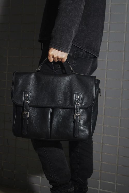 Cặp Da Bò VEG Patina Italy Cao Cấp Xách Tay Đựng Laptop & Hồ Sơ Bussiness SBM356