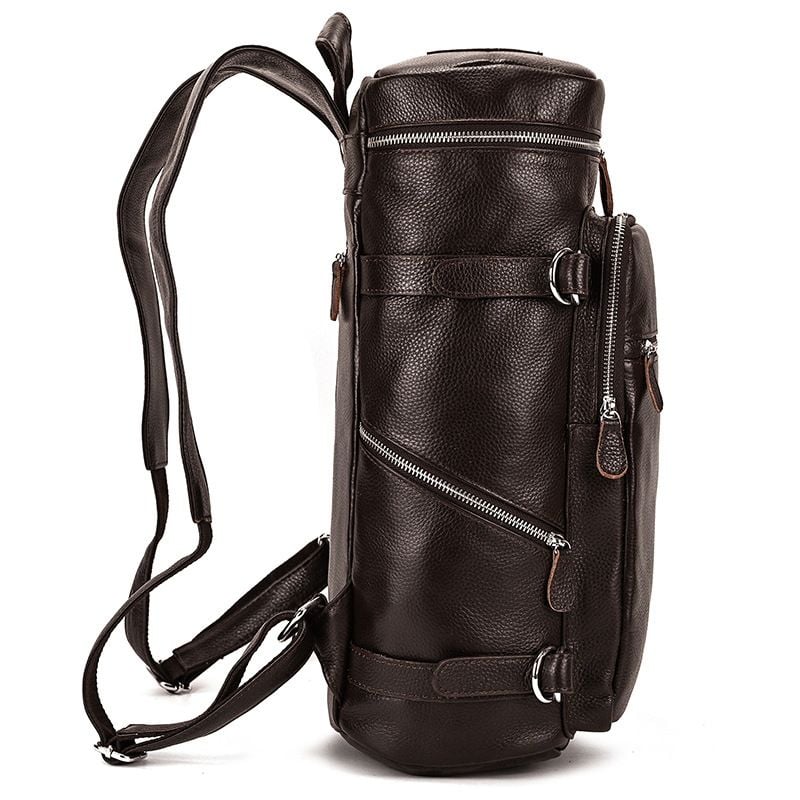 Balo Da Bò Thật RETRO Đựng Laptop & Du Lịch Đa Chức Năng BPL309