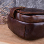 Túi da bò thật nhỏ gọn Berry & Ken RETRO - Classic edition SBM113