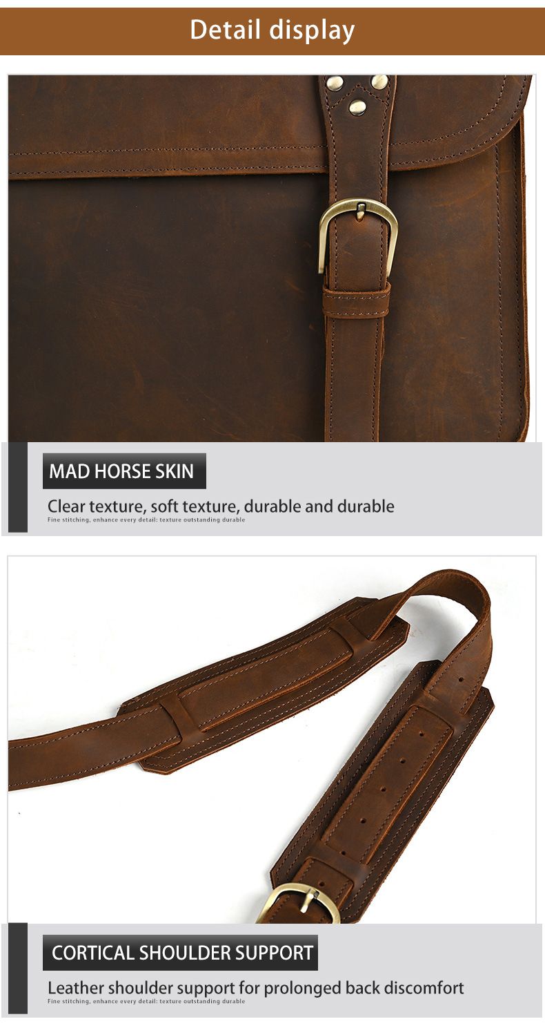 Cặp Da Công Sở Da Bò Sáp Italy Cao Cấp Đa Năng Kết Hợp Balo SBM390