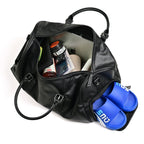 Túi Du Lịch Da Bò Thật Dung Tích Lớn Có Ngăn Chứa Giầy Phong Cách Âu Mỹ TBL416