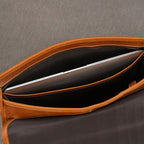 Cặp Da Công Sở Da Bò Sáp Cao Cấp Đựng Laptop VINTAGE TUDA SBM399