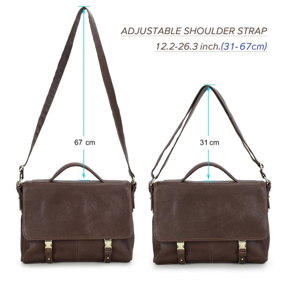 Cặp Da Công Sở & Doanh Nhân Da Thật Đựng Laptop VINTAGE TUDA SBM398