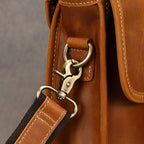 Cặp Da Công Sở Da Bò Sáp Cao Cấp Đựng Laptop VINTAGE TUDA SBM399