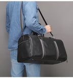 Túi Du Lịch Da Thật Xách Tay & Đeo Chéo VINTAGE TUDA TBL411