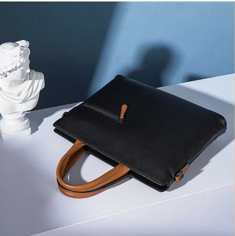 Cặp Da Công Sở & Doanh Nhân Da Thật Phong Cách Sang Trọng TUDA SBM413