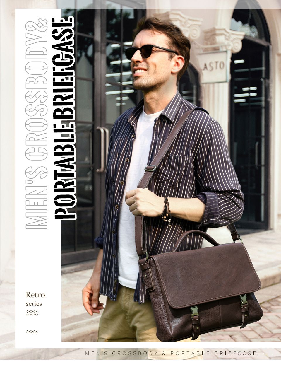 Cặp Da Công Sở & Doanh Nhân Da Thật Đựng Laptop VINTAGE TUDA SBM398