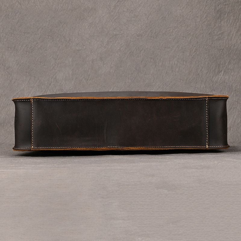 Cặp Da Công Sở Da Bò Sáp Cao Cấp Đựng Laptop RETRO SBM384