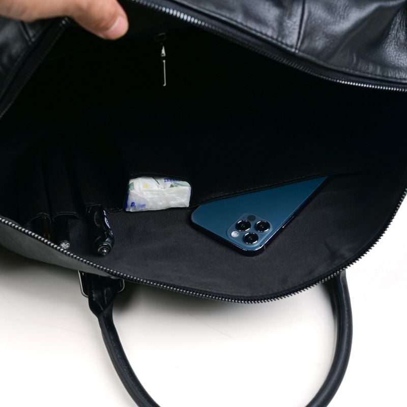 Túi Du Lịch Da Bò Thật Dung Tích Lớn Có Ngăn Chứa Giầy Phong Cách Âu Mỹ TBL416