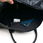 Túi Du Lịch Da Bò Thật Dung Tích Lớn Có Ngăn Chứa Giầy Phong Cách Âu Mỹ TBL416