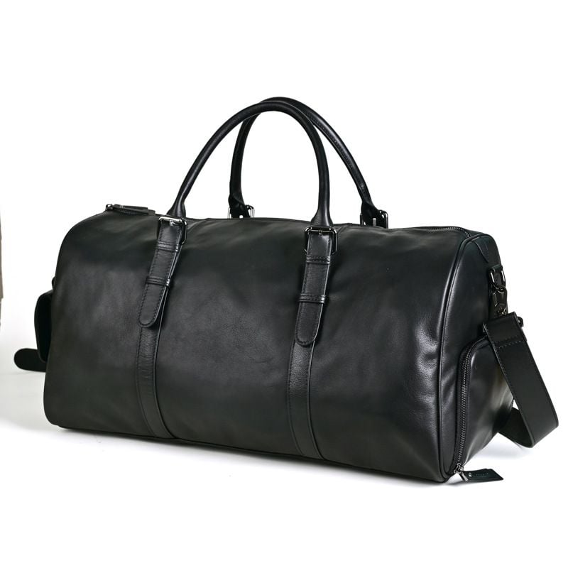 Túi Du Lịch Da Bò Thật Dung Tích Lớn Có Ngăn Chứa Giầy Phong Cách Âu Mỹ TBL416