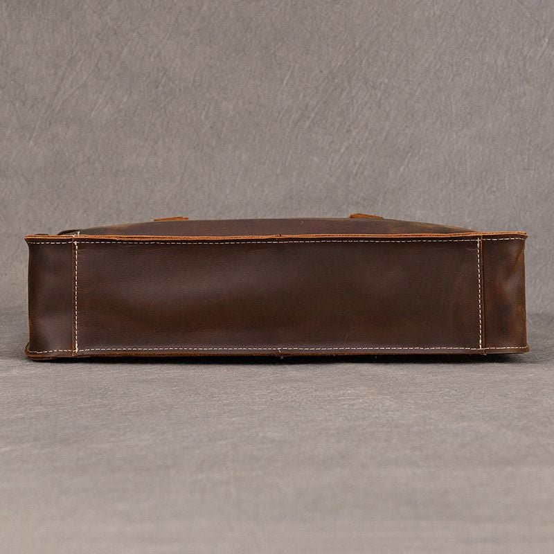 Cặp Da Công Sở Da Bò Sáp Cao Cấp Đựng Laptop RETRO SBM384