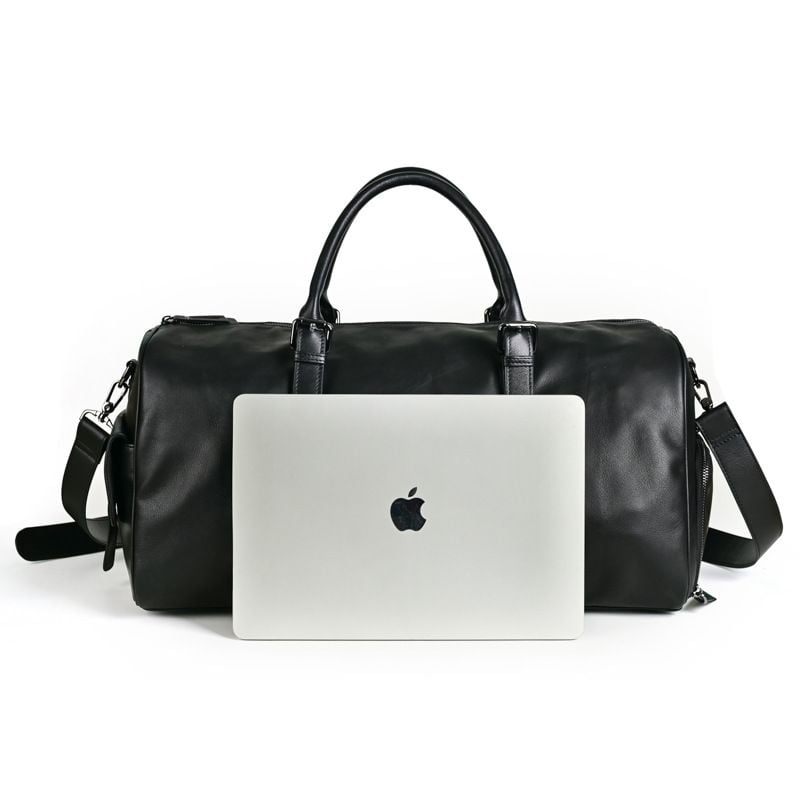 Túi Du Lịch Da Bò Thật Dung Tích Lớn Có Ngăn Chứa Giầy Phong Cách Âu Mỹ TBL416