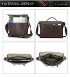 Cặp Da Công Sở & Doanh Nhân Da Thật Đựng Laptop VINTAGE TUDA SBM398