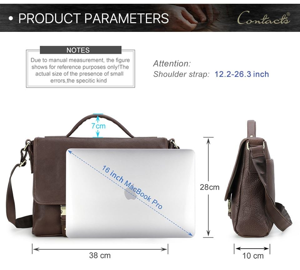 Cặp Da Công Sở & Doanh Nhân Da Thật Đựng Laptop VINTAGE TUDA SBM398