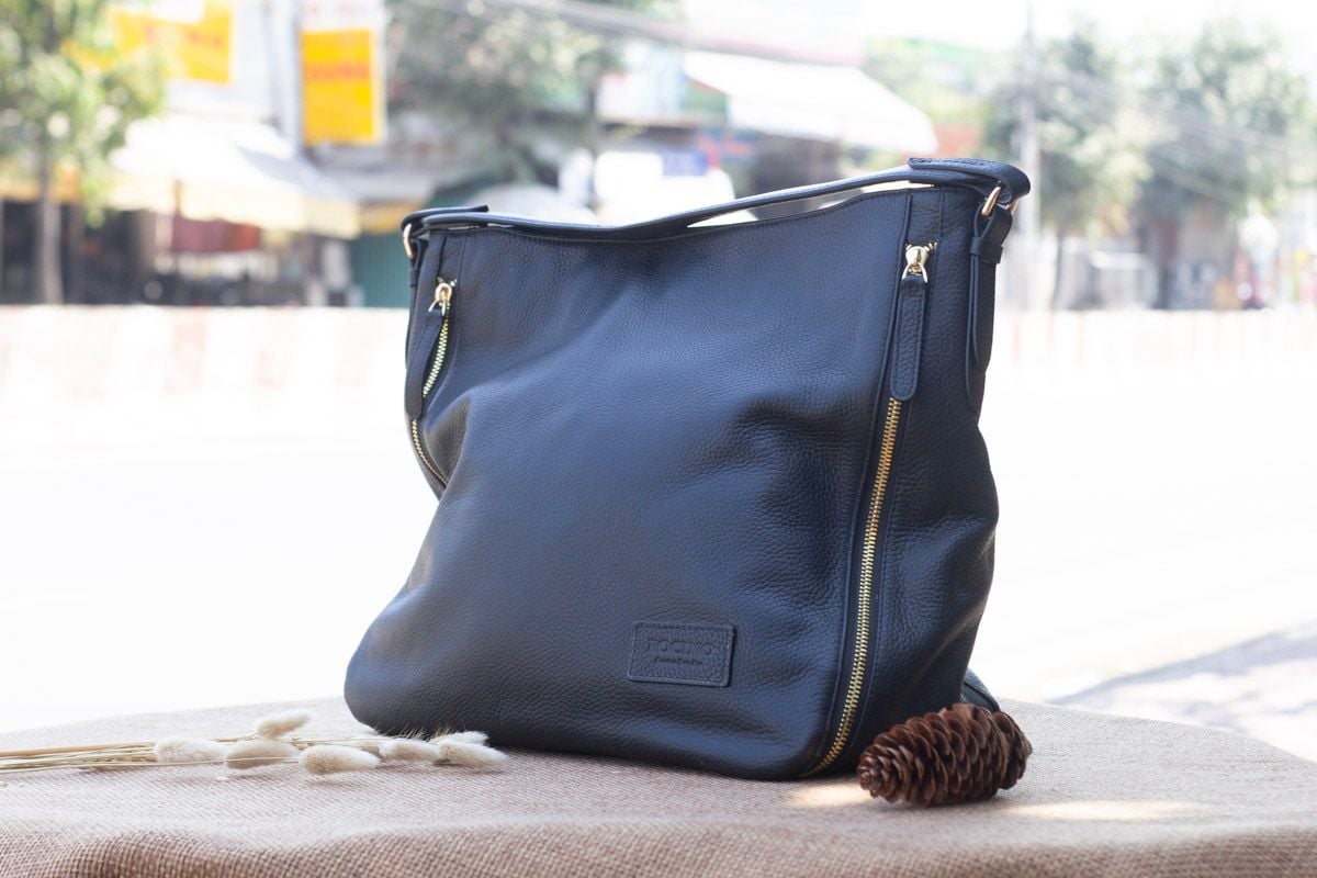 Túi Xách Da Thật Mill Italy Cao Cấp Đeo Chéo Đựng Laptop TUDA SBM419