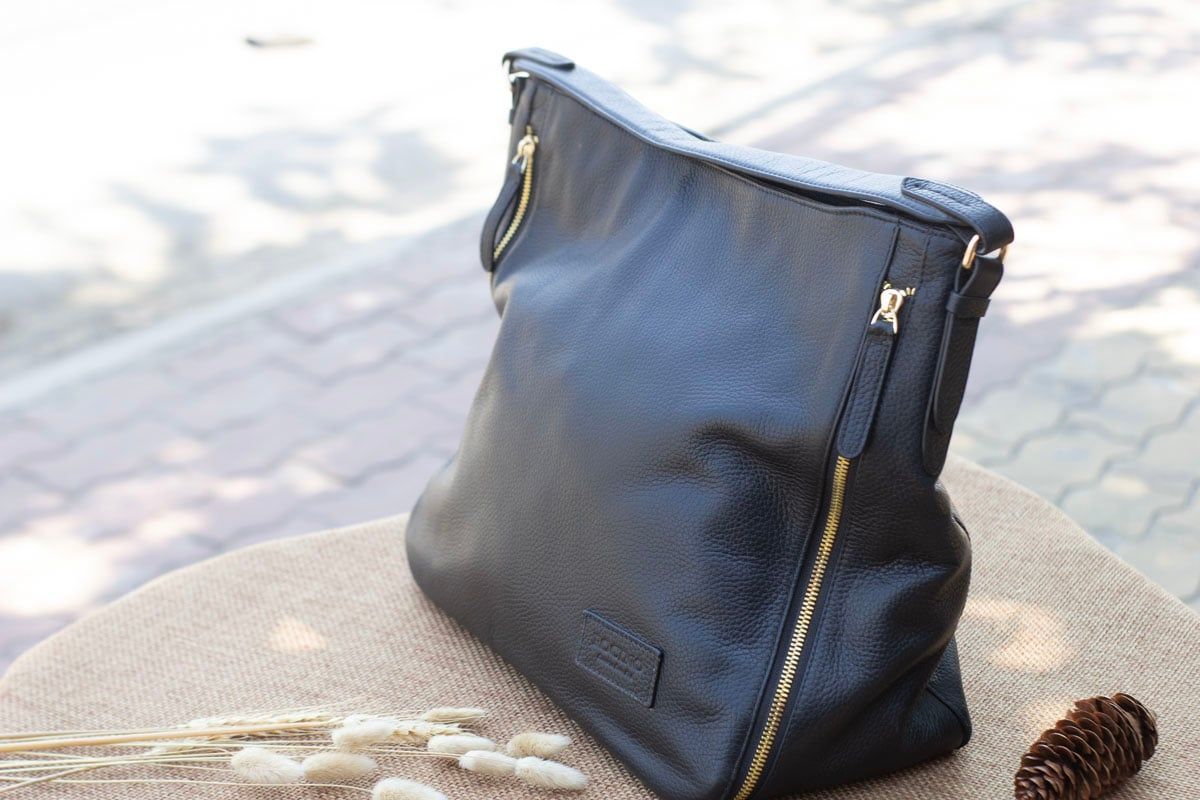 Túi Xách Da Thật Mill Italy Cao Cấp Đeo Chéo Đựng Laptop TUDA SBM419